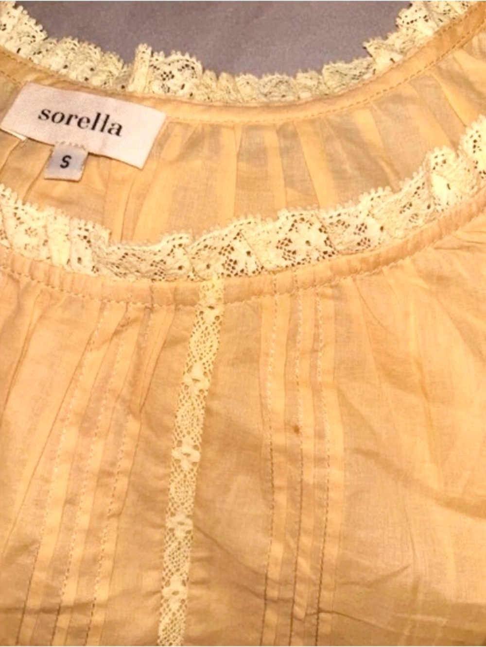Few Moda Sorella Yellow Top - Picture 5 of 5